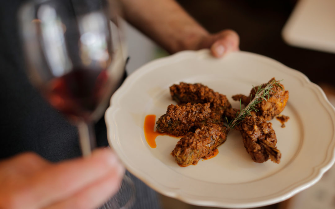 Valdarno Chicken With Celery “Rocchini” (Rolls)